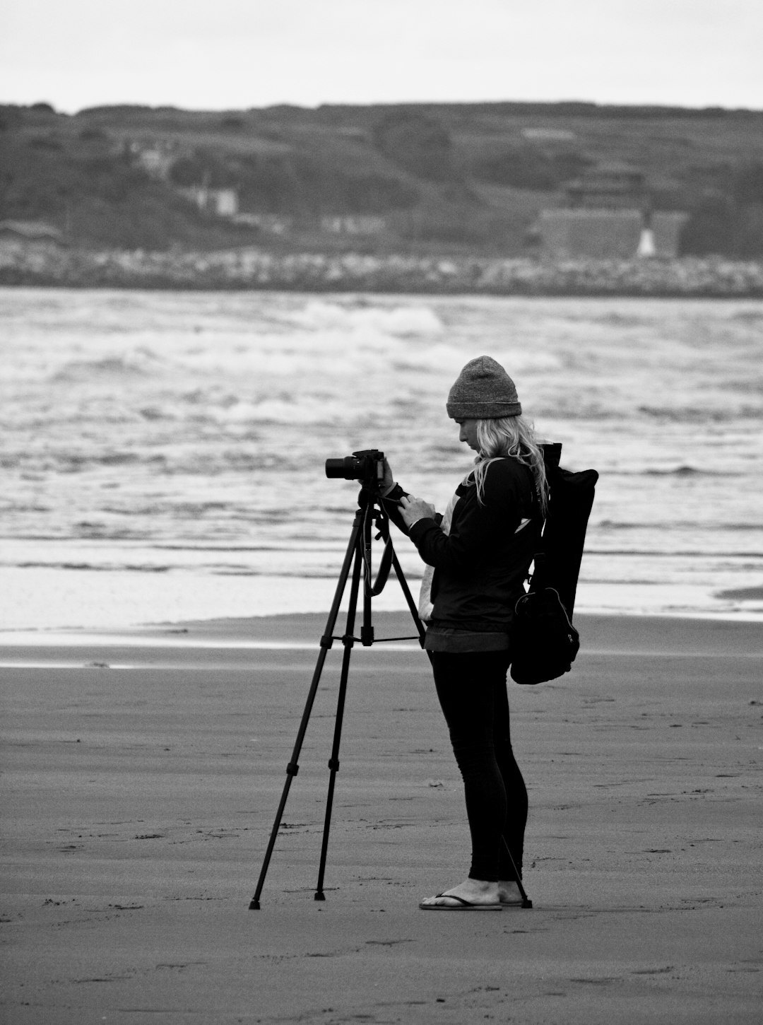 Portrait of a female director of photography